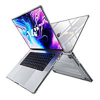 Чохол Supcase для Macbook Pro 14" M1 / M2 / M3 (2021-23) Unicorn Beetle Clear, Black (843439116450)