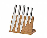 Набор из 5 кухонных ножей и подставки Gerlach Ambiente Magnetic (5901035505995) IN, код: 8326080