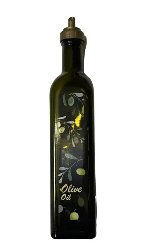 Пляшка для олії Maraska з дозатором (декор) — 500 мл (1400-D3), фото 1