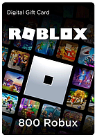 Roblox Gift Card : 800 ROBUX (КОД) Все регионы