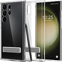 Чохол Spigen для Samsung Galaxy S23 Ultra - Ultra Hybrid S, Crystal Clear (ACS05622)