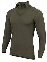 Термокофта-поло Aclima HotWool 230 Polo W/Zip Unisex Olive Night M