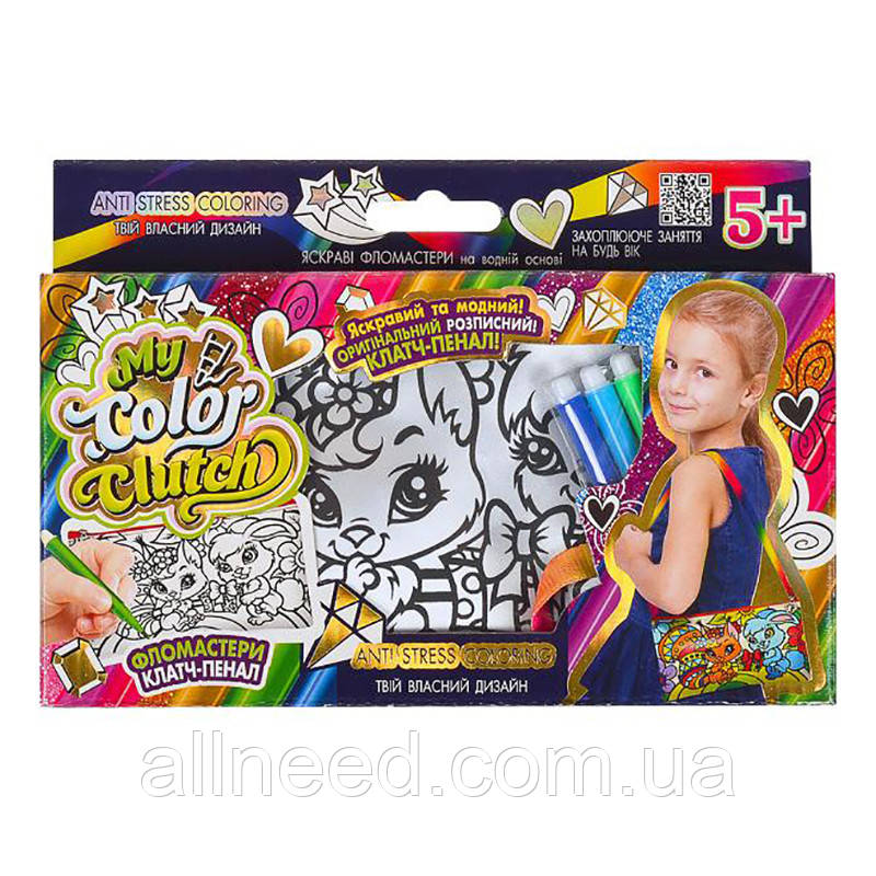 Набір для творчості "My Color Clutch" CCL-02-01U...06U з фломастерами (Від 6), фото 1