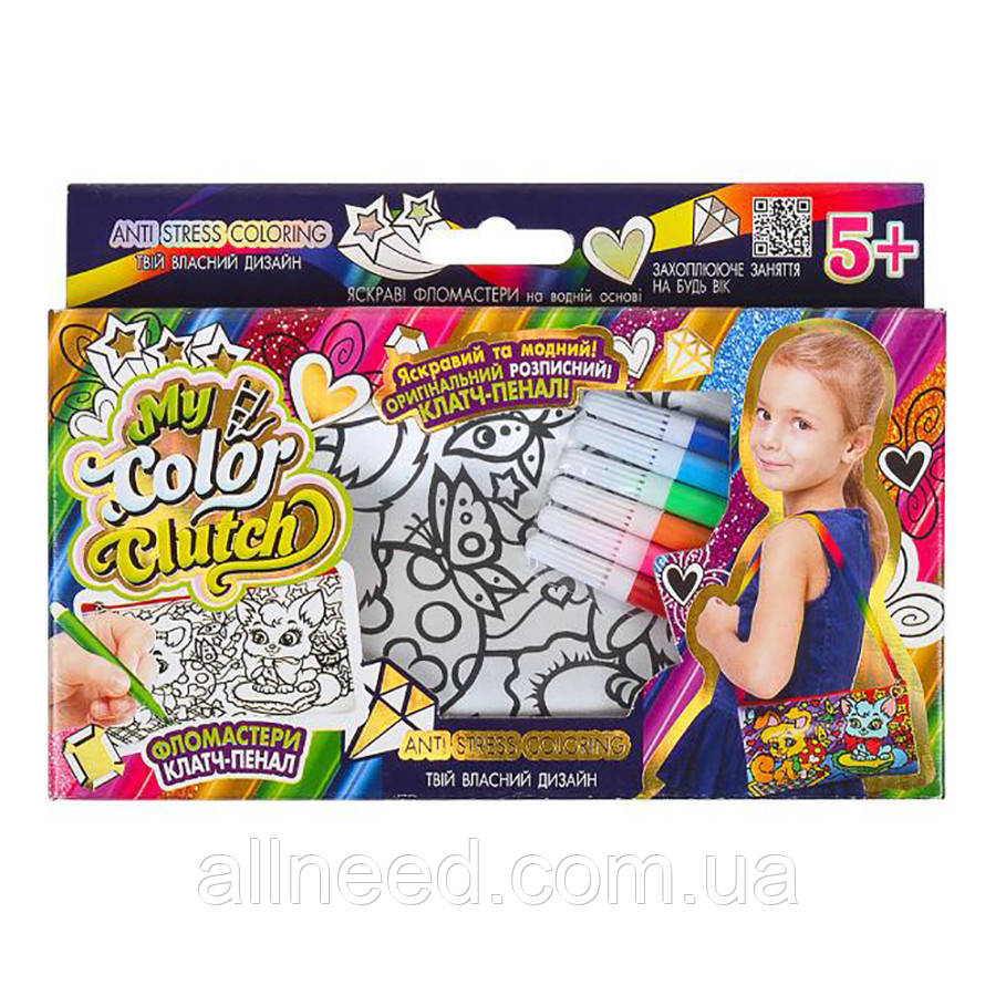 Набір для творчості "My Color Clutch" CCL-02-01U...06U з фломастерами (Від 4), фото 1