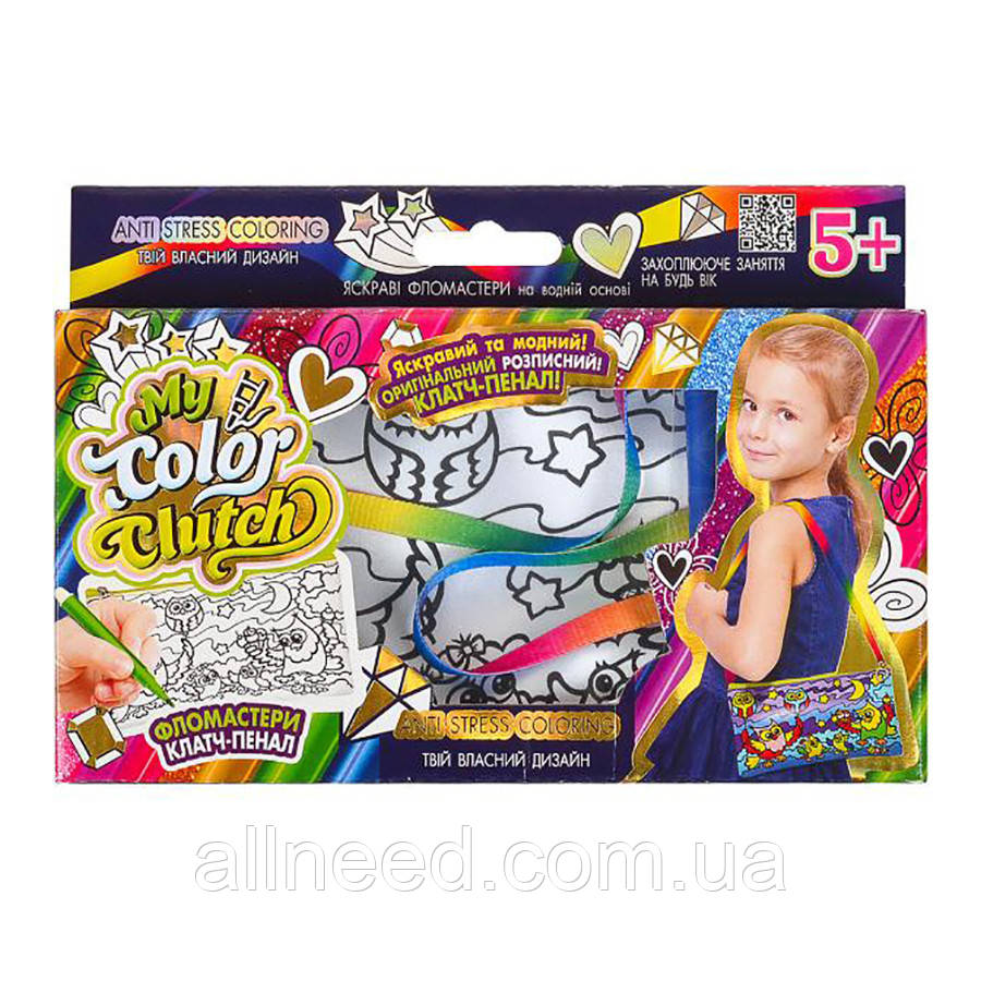Набір для творчості "My Color Clutch" CCL-02-01U...06U з фломастерами (Від 3), фото 1