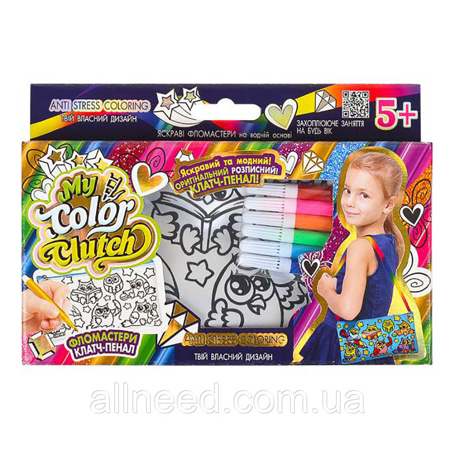 Набір для творчості "My Color Clutch" CCL-02-01U...06U з фломастерами (Від 2), фото 1