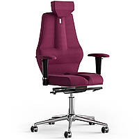 Кресло KULIK SYSTEM NANO Ткань с подголовником без строчки Розовый (16-901-BS-MC-0508) KC, код: 1668792