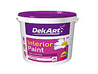Краска интерьерная, 1,2 кг Interior Paint белая матовая ТМ DEKART FG