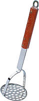 Картофелемялка Dynasty YJMOST 31см с деревянной ручкой DP37432 PZ, код: 7425580