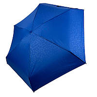 Карманный женский механический мини-зонт с принтом букв в капсуле от Rainbrella синий 0260-6 PZ, код: 8324091