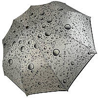 Женский зонт полуавтомат на 9 спиц антиветер с пузырями от Toprain серый TR0541-3 PZ, код: 8324117