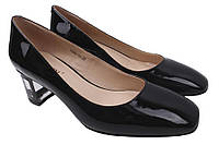 Туфлі на підборах жіночі Beratroni Лакова натуральна шкіра Чорні 2-20DT 37 IN, код: 7364193
