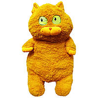 Мягкая игрушка Толстый кот Bambi K15215, 60 см Желтый KC, код: 8317689