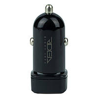 Автомобільний зарядний пристрій Ridea RCC-21012 Grand 12 W 2 USB 2.4 A Black KC, код: 7786873