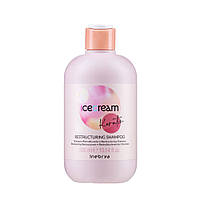 Шампунь сухий Inebrya Ice Cream Keratin Keratin Restructuring Shampoo (300 мл)