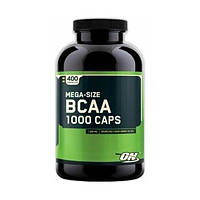 Аминокислота BCAA для спорта Optimum Nutrition BCAA 1000 Caps 400 Caps KC, код: 7519526