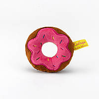 Мягкая игрушка Kidsqo Пончик маленький Розовый (KD6901) KC, код: 6657571