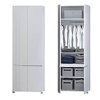 Шкаф для одежды DiPortes Портленд К-824-L Белый (80 230 56) МДФ PZ, код: 7780911