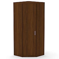 Угловой шкаф для одежды Компанит Шкаф-3У орех экко PZ, код: 6540686