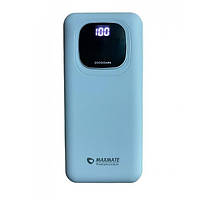 Зарядное устройство повербанк Power Bank Maxmate MMP-20C 20000 mAh Белый KC, код: 8093836
