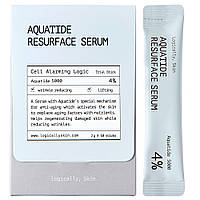 Сироватка для обличчя Logically, Skin Aquatide Resurface Serum, набір тестерів 2 г * 10 шт
