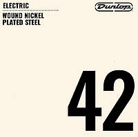 Струна Dunlop DEN42 Wound Nickel Plated Steel Electric String .042 KC, код: 6556707