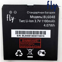 Батарея (АКБ, акумулятор) BL6048 для Fly IQ239 ERA Nano 2, 1100 mAh, оригінал