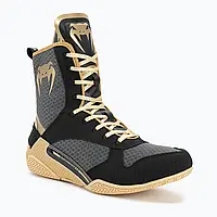 Urbanshop com ua Кросівки боксерські Venum Elite Boxing black/beige РОЗМІРИ ЗАПИТУЙТЕ