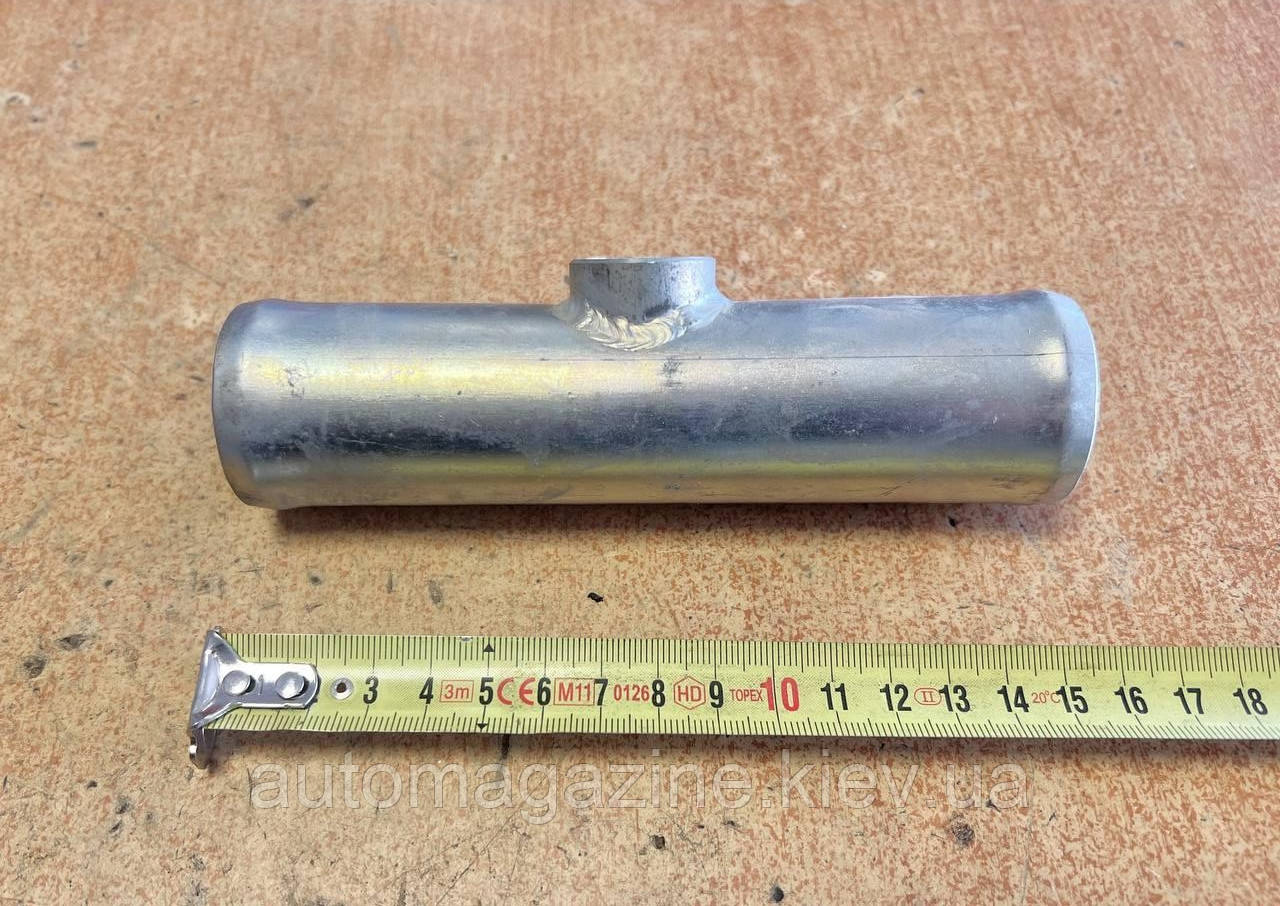 Трубка радіатора пряма під датчик Газель, Соболь, Волга 405, 406 (15 см), фото 1