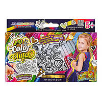 Набор для творчества "My Color Clutch" Danko Toys CCL-02-01U...06U с фломастерами Вид 1, Lala.in.ua