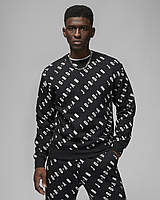 Кофта Jordan Graphic Fleece Crew-Neck Sweatshirt (DX9173-010) M Черный IN, код: 7816047