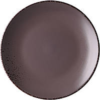Тарелка десертная 26 см керамическая Ardesto Lucca Grey Brown AR2926GMC PZ, код: 8196644