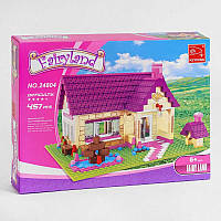 Детский конструктор Keyixing Ausini Fairyland 457 деталей Purple (123387) KC, код: 8237207