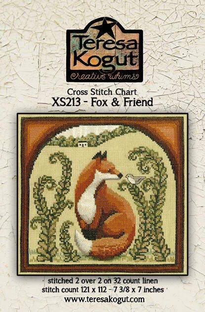 Схема для вишивання Teresa Kogut XS213 Fox and Friend, фото 1