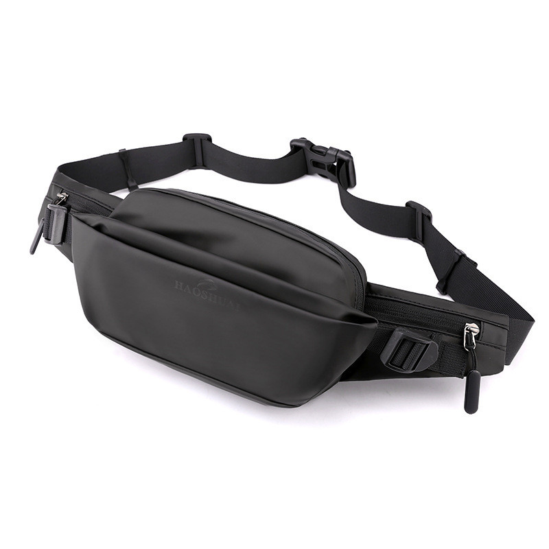 Нова чоловіча багатофункціональна поясна сумка, водовідштовхувальна, спортивна, модна, через плече гуртом, фото 1