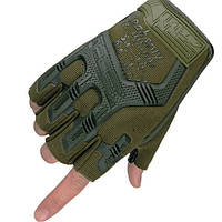 Перчатки беспалые Mechanix YS-J-053 Олива