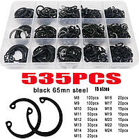 Стопорні Кільця Внутрішні (М8-М24) Набір 535 шт DIN 472 SPEC (SP-0680535)