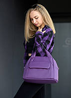 Женская Cпортивная сумка Sambag Vogue BKS фиолетовая (90153018) KC, код: 7937629