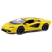 Машинка металлическая "Lamborghini countach", желтый Металл Желтый Kinsmart Китай