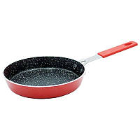 Мини сковородка для одного яйца 14 см Con Brio СВ-1414 Eco Granite Red PZ, код: 8080598