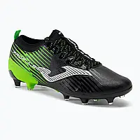 Urbanshop com ua Футбольні бутси чоловічі Joma Propulsion Cup FG black/green fluor РОЗМІРИ ЗАПИТУЙТЕ