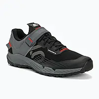 Urbanshop com ua Велотуфлі MTB чоловічі adidas FIVE TEN Trailcross Clip In core black/grey three/red РОЗМІРИ