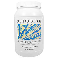 Сироватковий протеїн ізолят Whey Protein Thorne Research ваніль 807 г (24341) PZ, код: 1535806