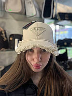 Стильная модная женская кепка Прада бейсболка Prada
