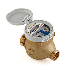 Лічильник холодної води 3/4" MNK-RP-N Ду 20 L=130мм мокрохідний з захищеними роликами Zenner (Німеччина)