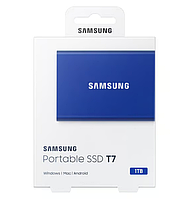 Samsung Portable SSD T7 MU-PC1TOH/WW Blue 1TB SSD-накопитель НОВЫЙ!!!