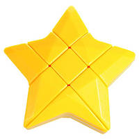 Звезда Рубика Желтая 3x3 (Yellow Star Cube) YJ8620 yellow ,