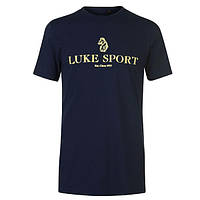 Luke sport scholes graphic t-shirt m470150 мужская футболка оригинал синяя