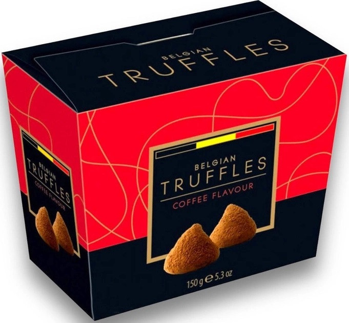 Цукерки Трюфель Кавовий Бельгійський Belgian Truffles Coffee 150 г Бельгія