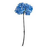 Искусственный цветок гортензии "Анисия", цвет голубой 42 см